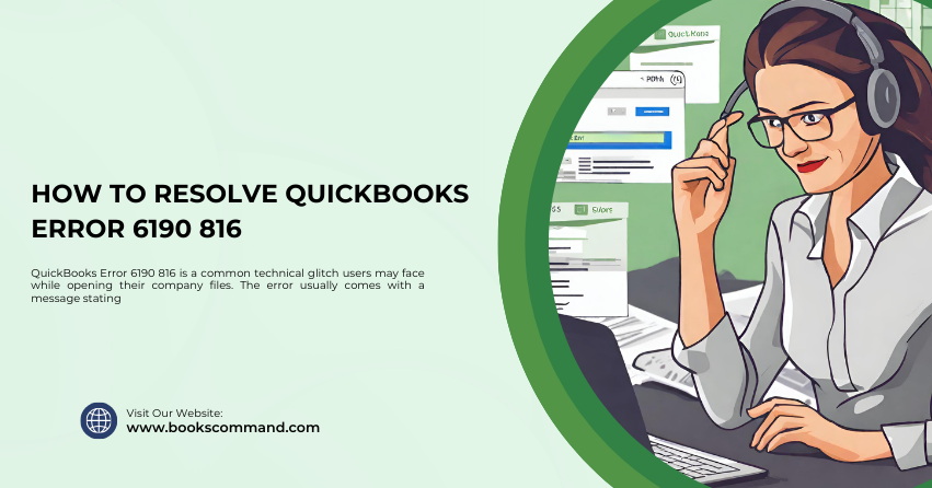 How to Resolve QuickBooks Error 6190 816