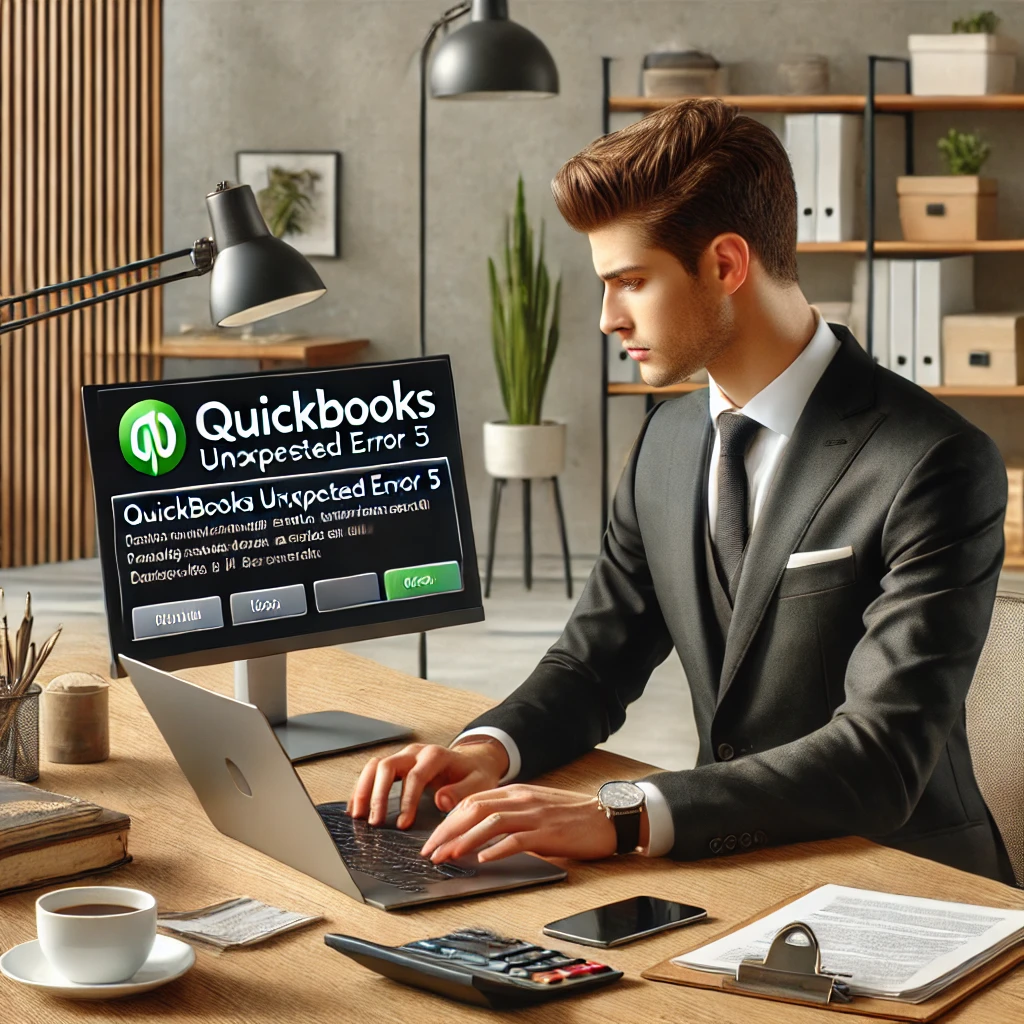 QuickBooks Unexpected Error 5